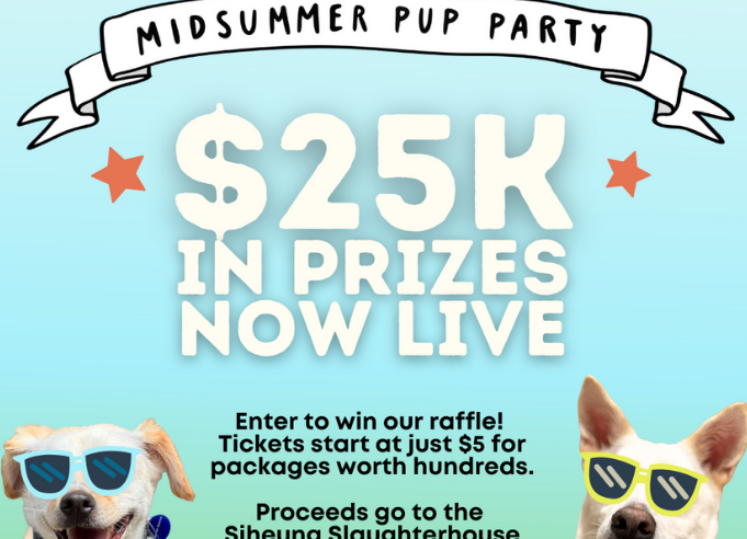 MidSummer Raffle Fundraiser is Live